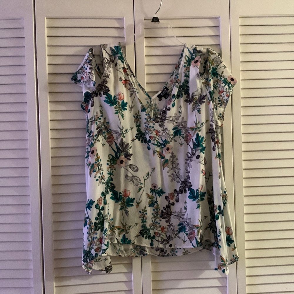 Blouse, a.na , cold shoulder, xl,